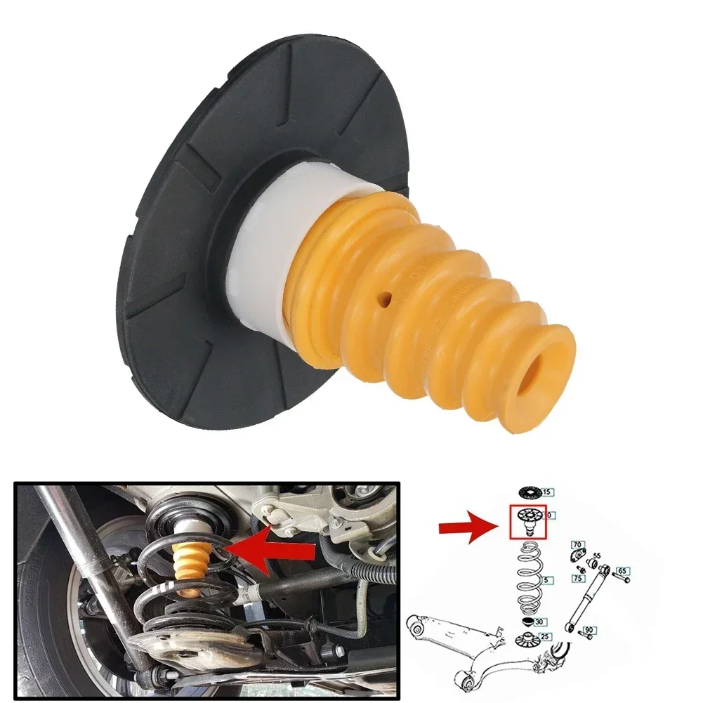 1pcs Auto Rear Axle Auxiliary Spring Suspension For MERCEDES For VITO W447 Replacement Spring Suspension Car Accessories