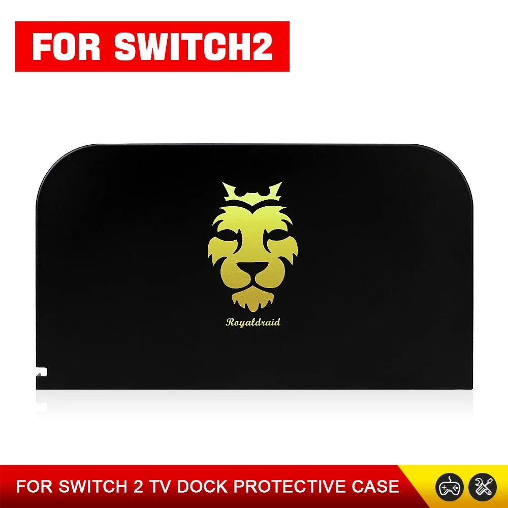 NEW Decorative Front Plate Protective Cover For Switch 2 TV Dock Station Base Personalized Replacement Faceplate Shell Case