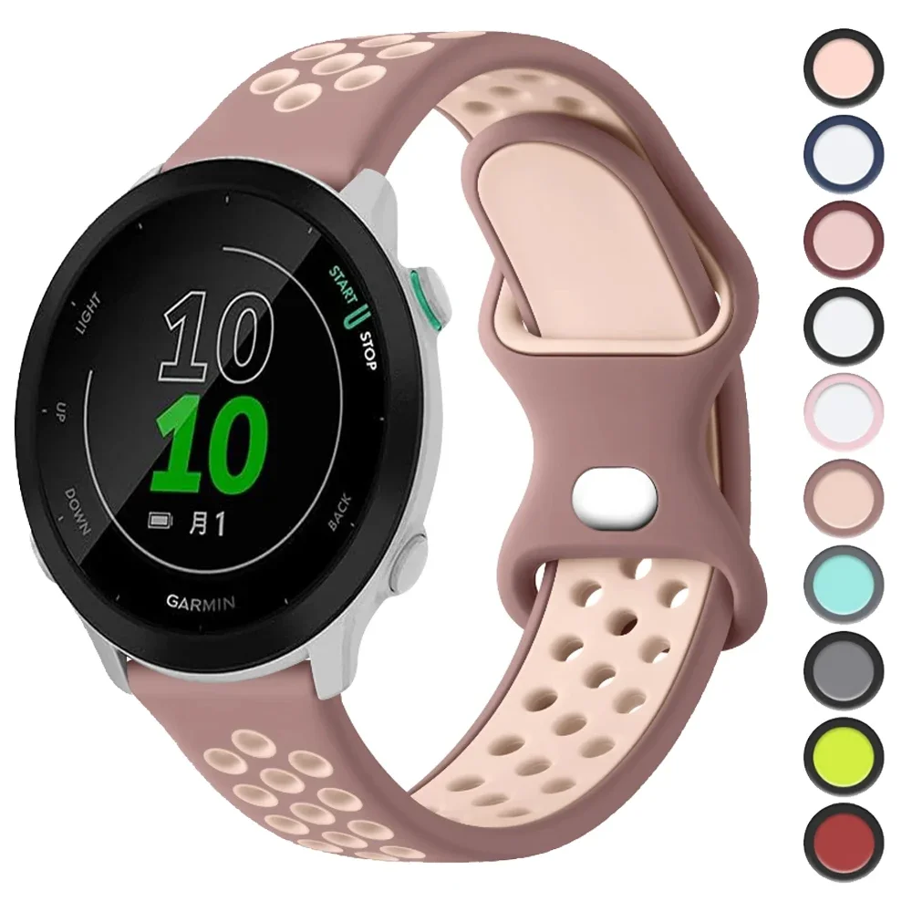 Bracelete Sport para Garmin Vivoactive, Pulseira Music Smartwatch, Banda Venu 2 Plus Venu Sq Vivomove3 para Forerunner 158 55 245 645