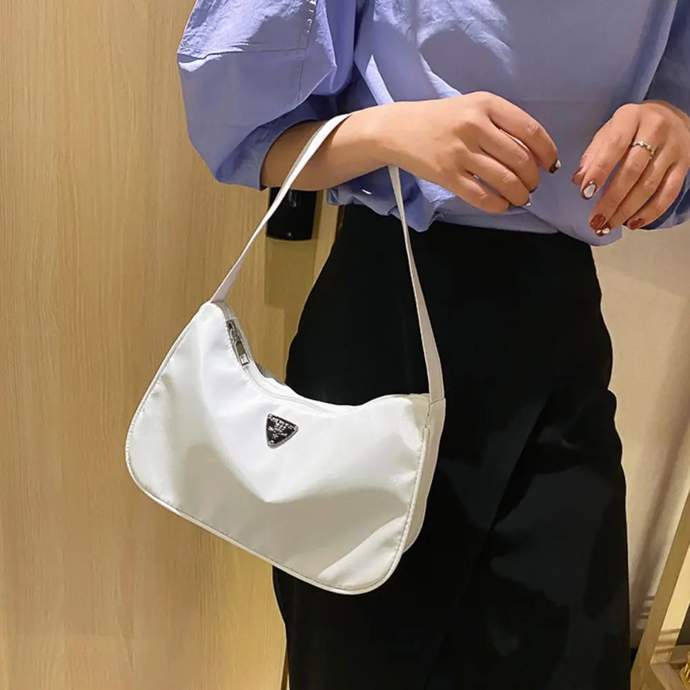 Outdoor Underarm Oxford Cloth Nylon Wide Shoulder Strap Very Peri Bag Korean Style Handbag Single Shoulder Bag Messenger Bag