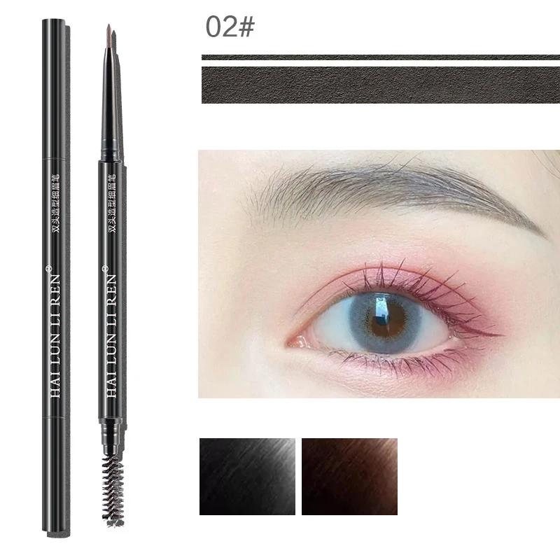 Eyebrow Pen Eyebrow Enhancers Long-lasting Waterproof Air-cushion Dye Eye Brows Gel Brown Tinted Liquid Eyebrows Tint Make Up