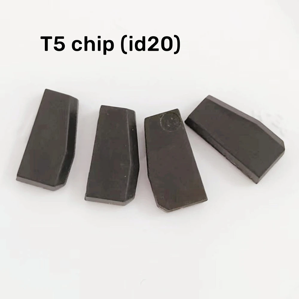 5PCS Original T5 CHIP ID20 Car Key Locksmith Tool ID 20 T5 Transponder Chip T5 (ID20) Ceramic Chip /LOT