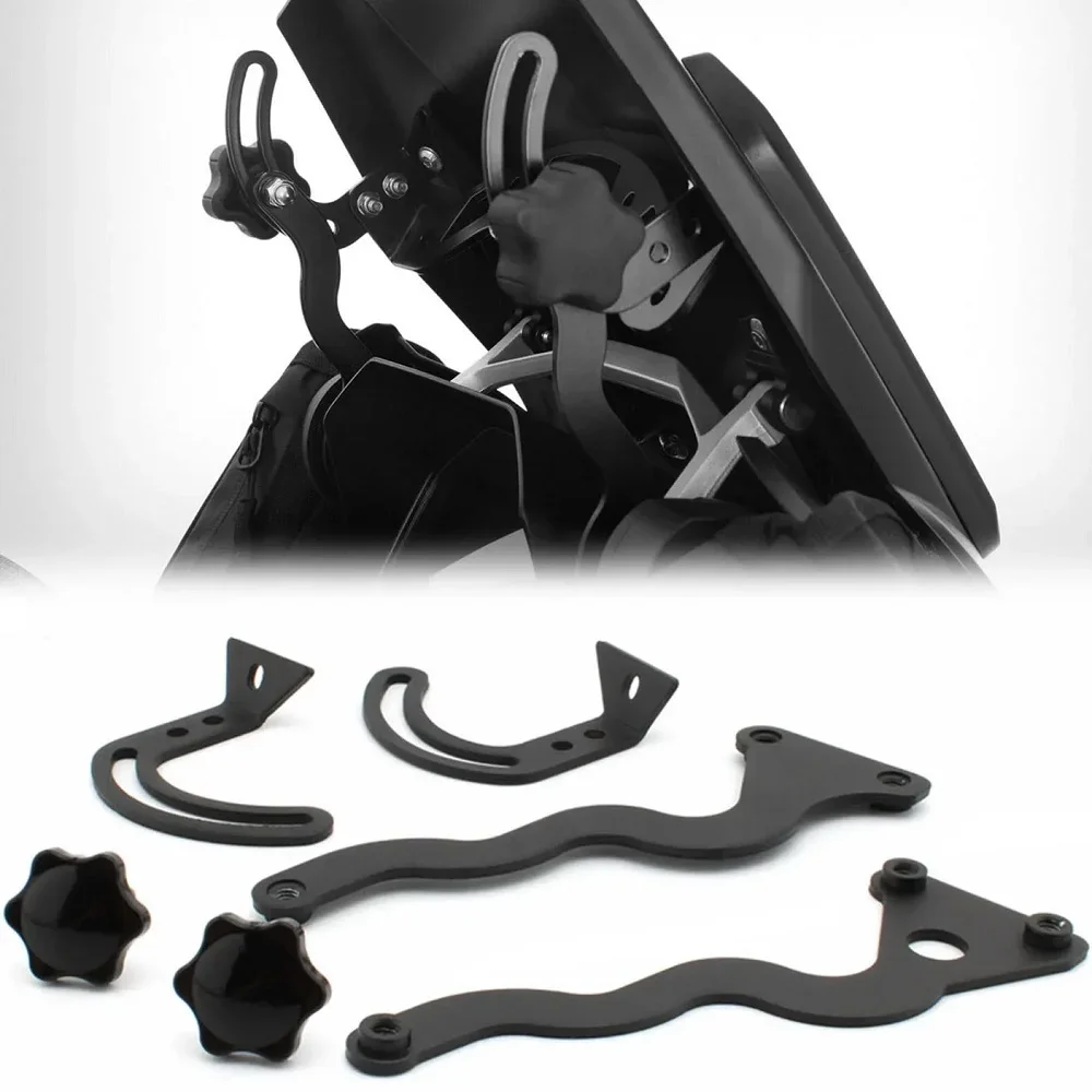 

Motorcycle Upper Fairing Airflow Side Windshield Bracket Windscreen Deflectors Holder For BMW R1200GS LC ADV, R1250GS/GS ADV/HP
