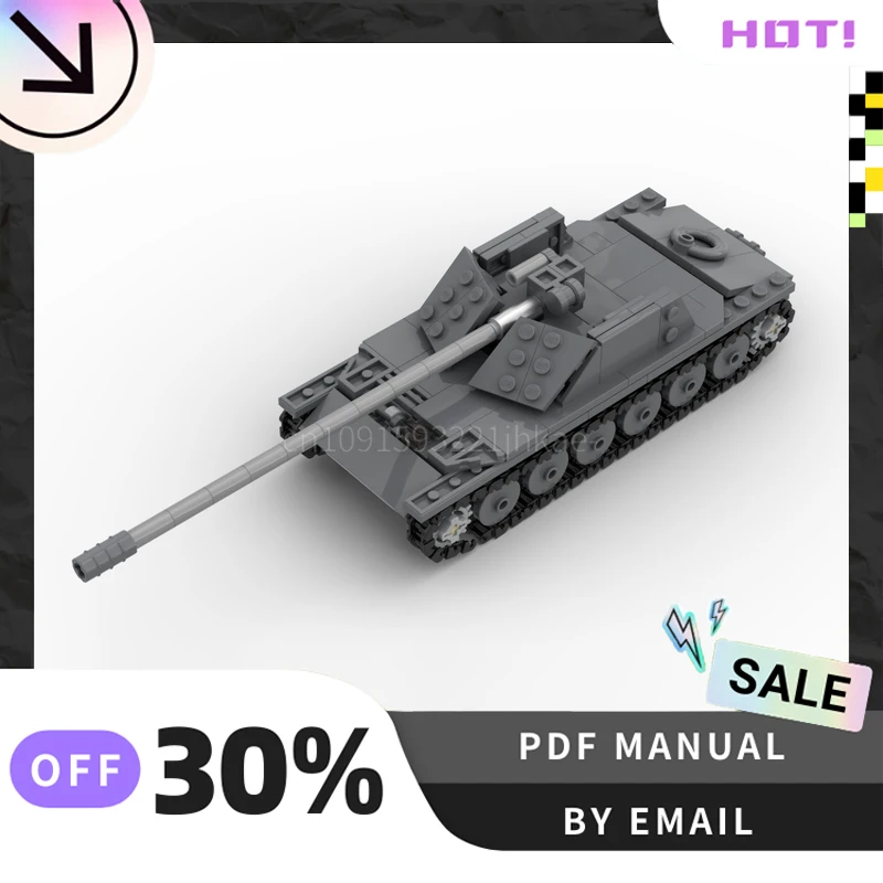 

[359PCS] Customized MOC Tank Creative Building Blocks Set STEM Educational Toys DIY Construction Model Kit Birthday Gifts