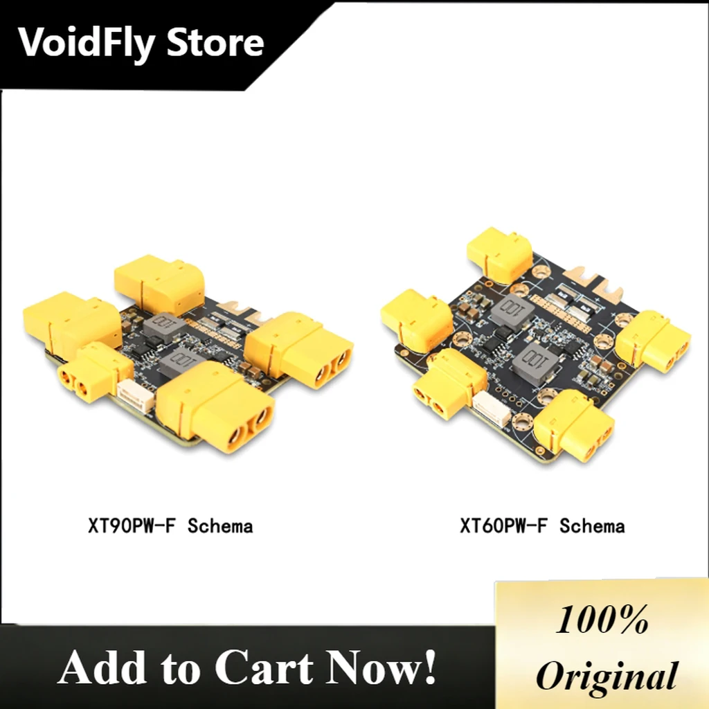 VoidFly Tarot Distribution Board 12S Voltage and Current Meter/High Current 100A For Four-axle multi-rotor FPV Quadcopter Aircra
