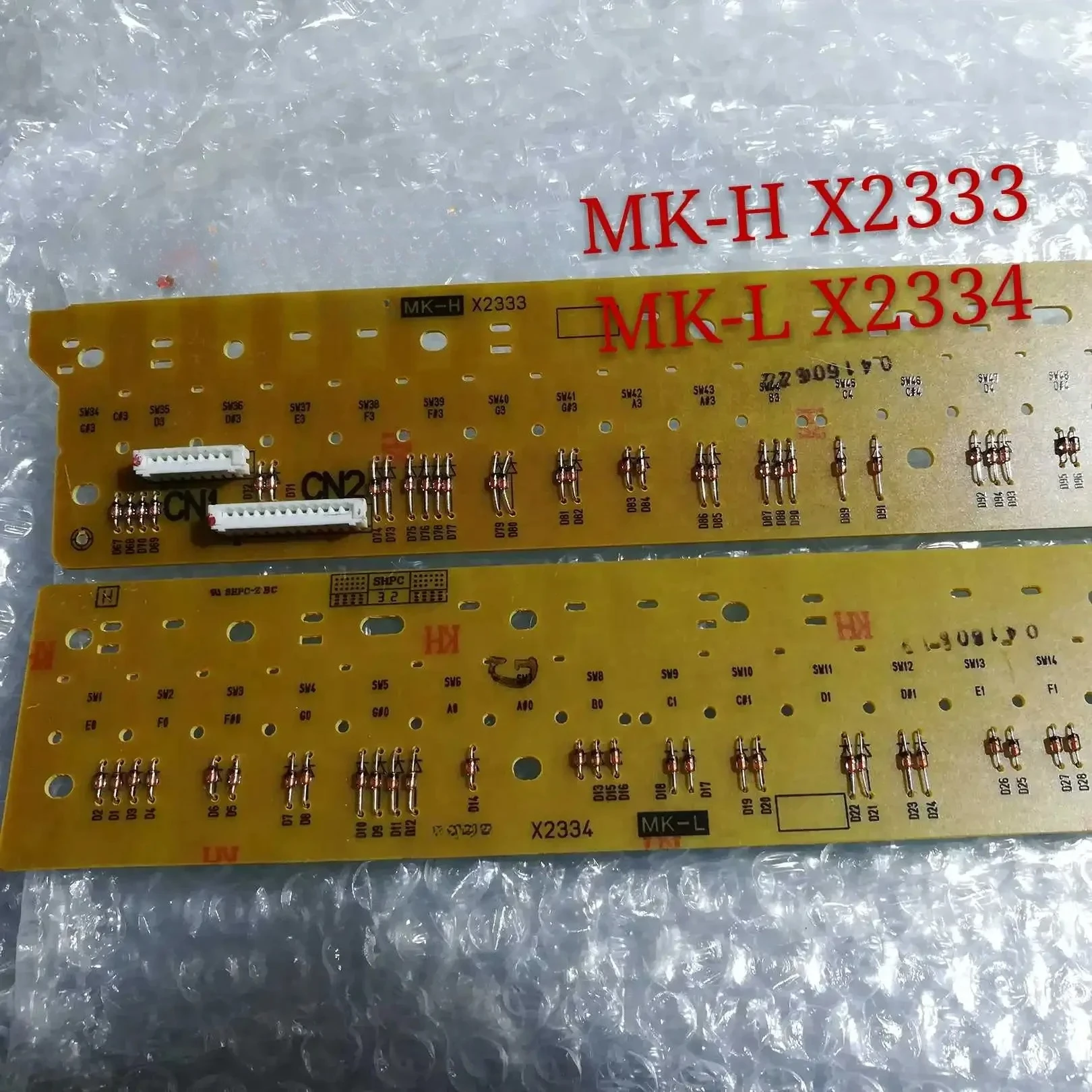 

X2333 X2334 Key Contact Mk Board PCB For Yamaha DGX300 DGX305 DGX200 DGX230 DGX220 205