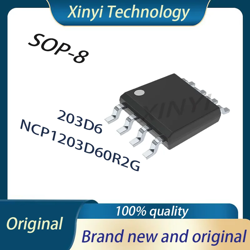 

(5-10piece)100% New NCP1203D60R2G NCP1203D6 NCP1203 203D6 sop-8 Chipset