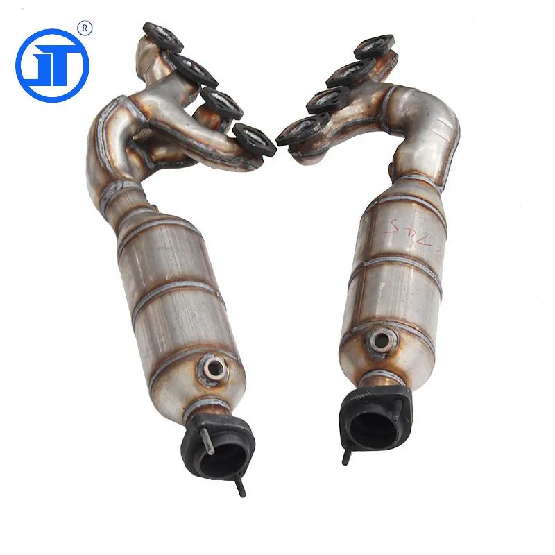 Passenger Side Exhaust Manifold Catalytic Converter For BMW 545i 745i