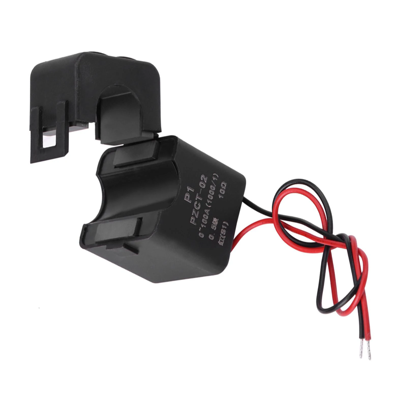 Coil Transformer PEACEFAIR PZCT-02 Split Current Transformer Coil Sensor for 100A Amp Energy Meter Current Transformer