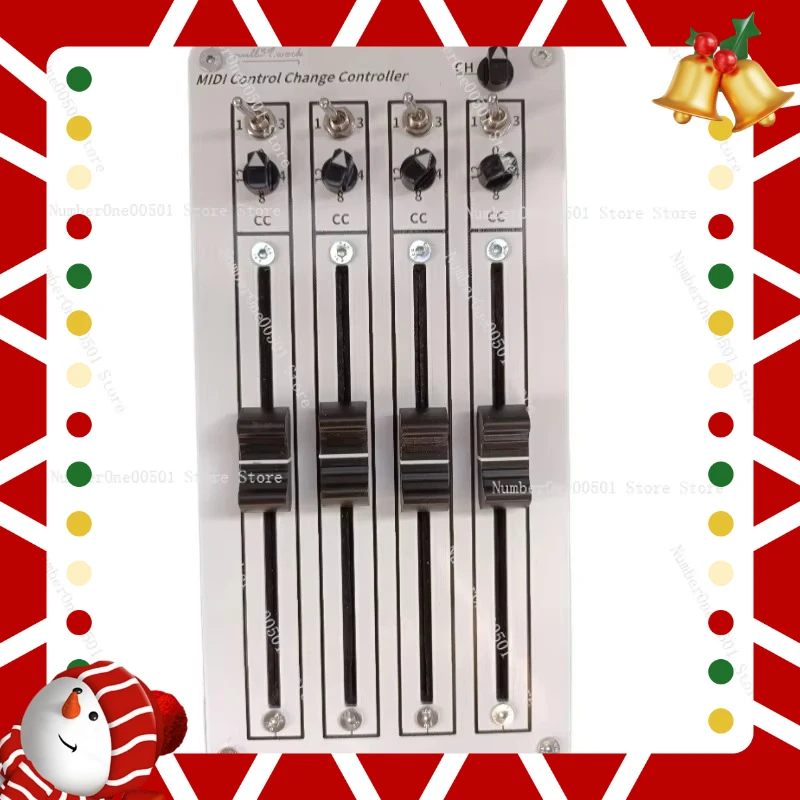 

4 Push computer music FADER USB MIDI CC software volume control device