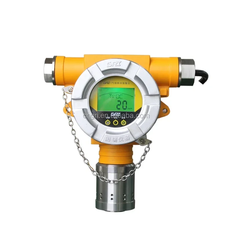 online 0-20ppm HBR hydrogen bromide sensor gas leak detector with 4-20mA RS485 output