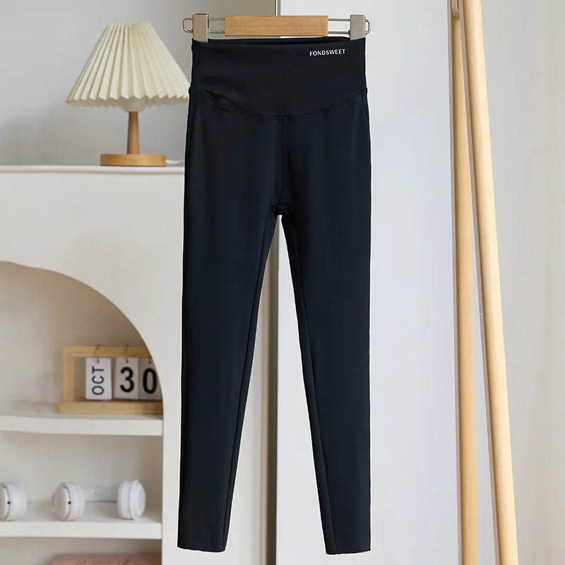 2026 autumn winter Girls Ultra-Thin Pants Kids Soft Elastic Leggings Girl Children Skinny letters Trousers Clothes 4 10 12 year