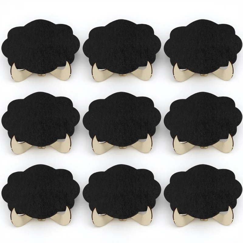 

10Sets Mini Blackboard Table Signs with Stands Detachable Lightweight Chalkboards for Wedding Party Display Mini Chalkboards