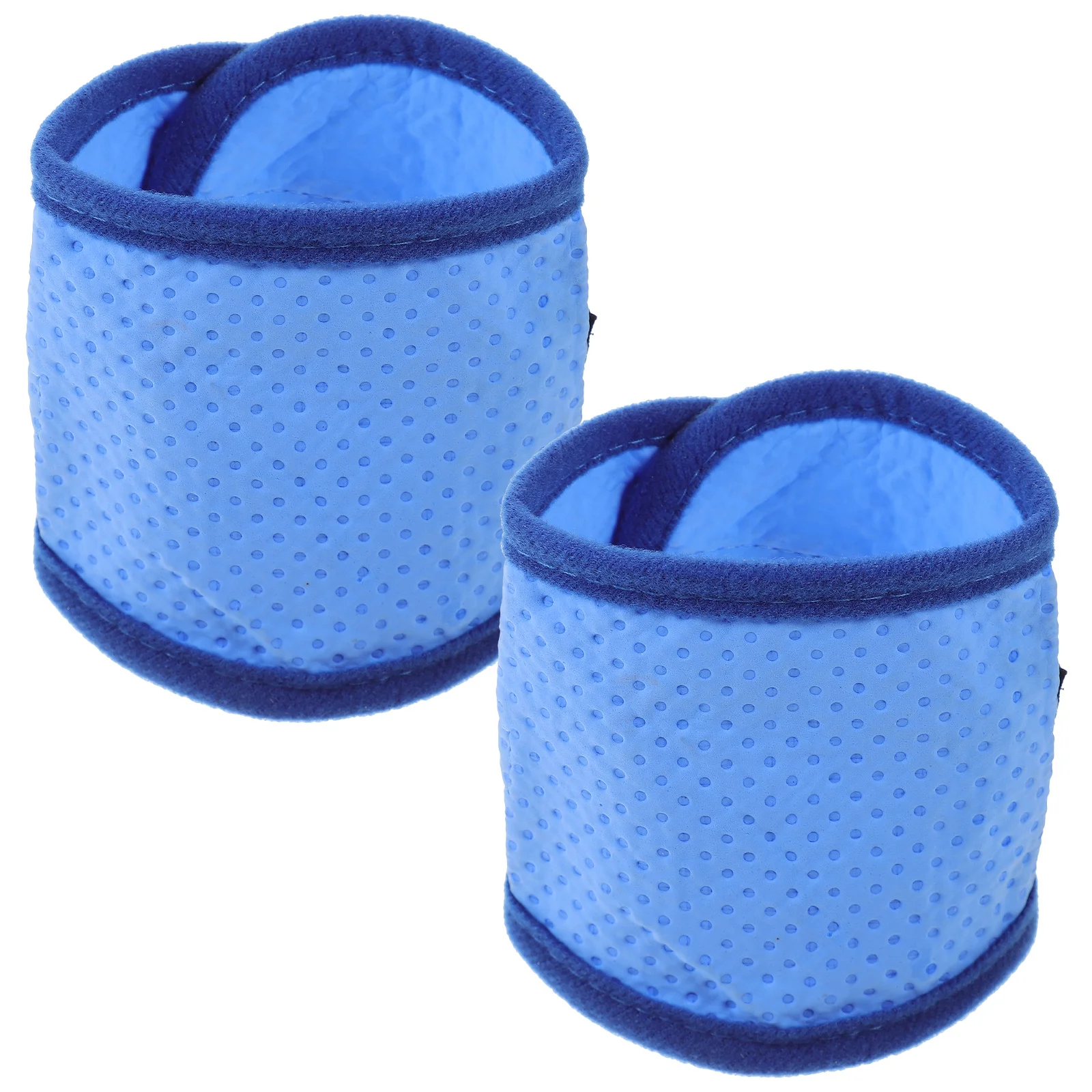 

2pcs Pet Cooling Collar Dog Ice Scarf Summer Puppy Accessory For Outdoor Beach Travel Use Dog Supply Comfortable