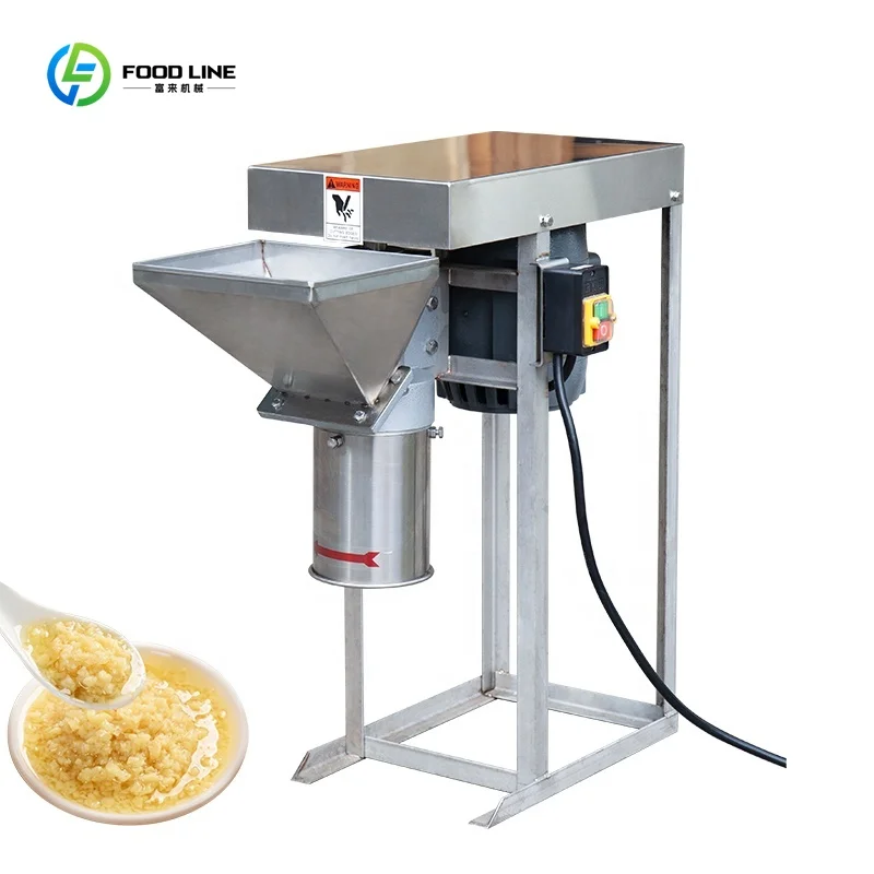 

Commercial Electric Vegetable Chopper Industrial Pulping Machine Shredder Onion Ginger Cutter Beating Engine for Puree