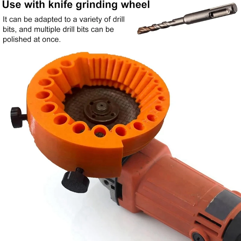 مبراة لقم الثقب ABDJ، مطحنة زاوية شفرة عملاقة لطحن لقم الثقب، 2 إلى 13 مم لقم الثقب لطحن مطحنة 125 مم