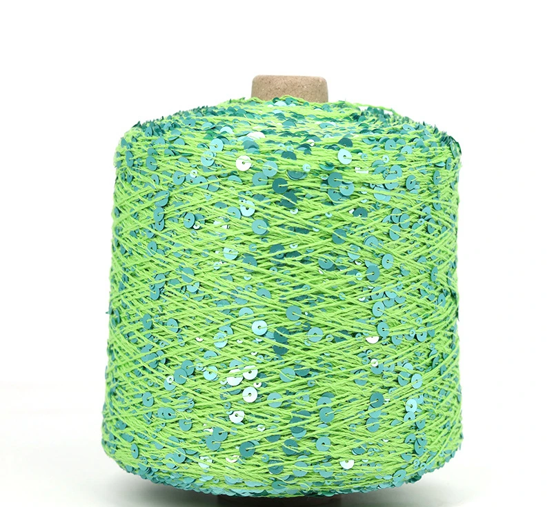 50 g/Knäuel, 49 Farben, goldenes Silber-Paillettengarn, glitzernde Glitzerfäden, Stricken, Lurex, Häkeln, Pullover, Basteln, DIY-Tasche – Detail 8