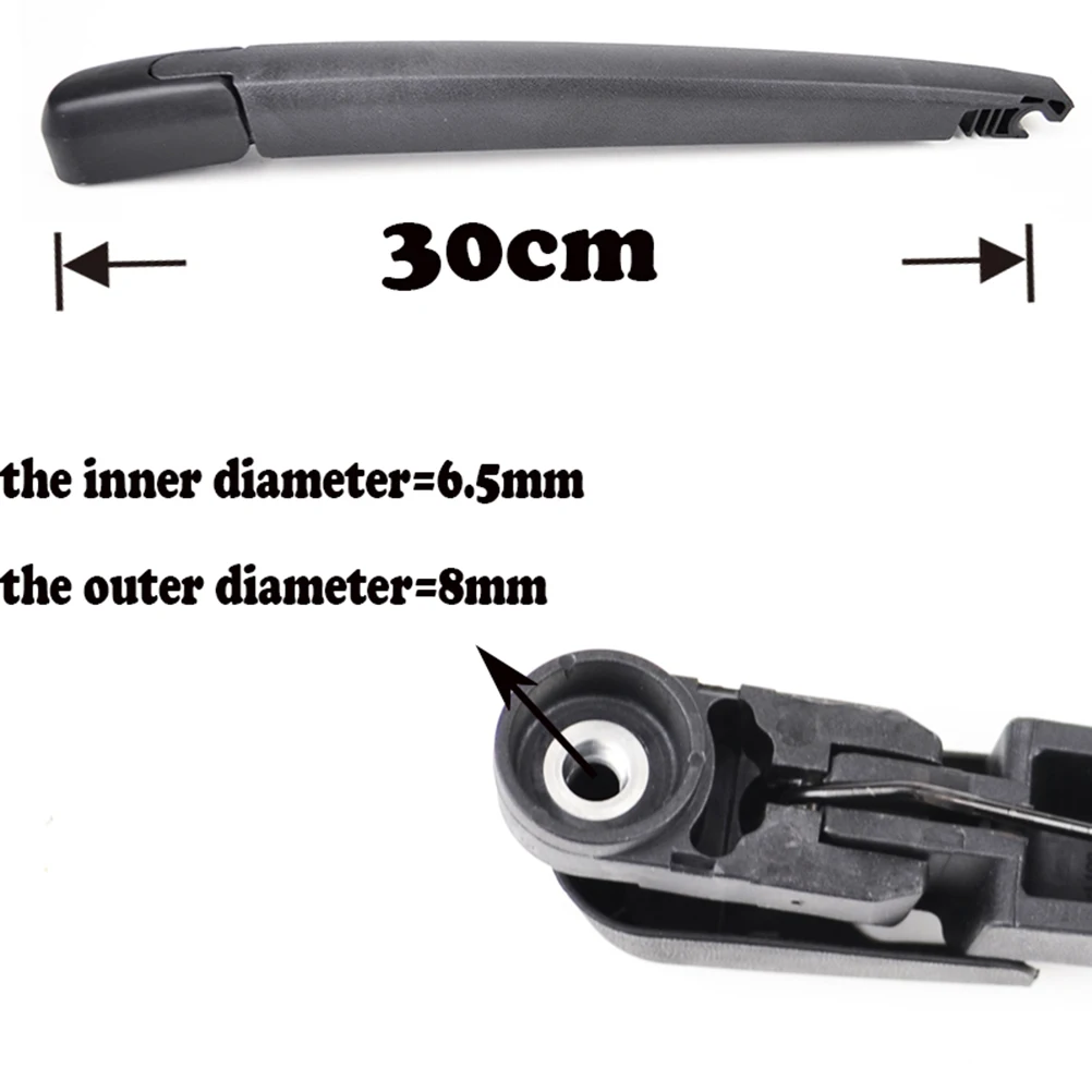 Misima Windshield Windscreen Wiper Arm For Mazda 3 Hatchback BL Rear Window Wiper For Hyundai Santa Fe CM Starex I40 Accent