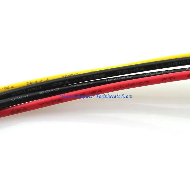 F68C 4Pin Female to 15Pin Male Adapter Converter Motherboard Supply Leads Cable