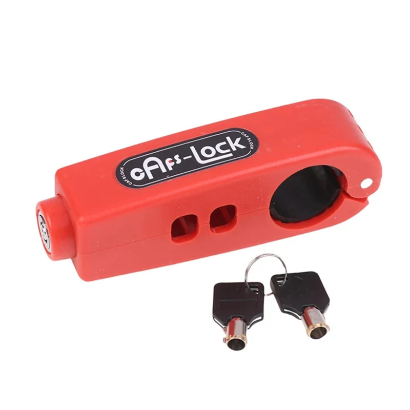 Fiets Anti-Diefstal Slot Elektrische Fiets Rem Stuur Grip Lock Draagbare Voorkomen Diefstal Fiets Motor Sloten Fietsen Accessoires - afbeelding 1