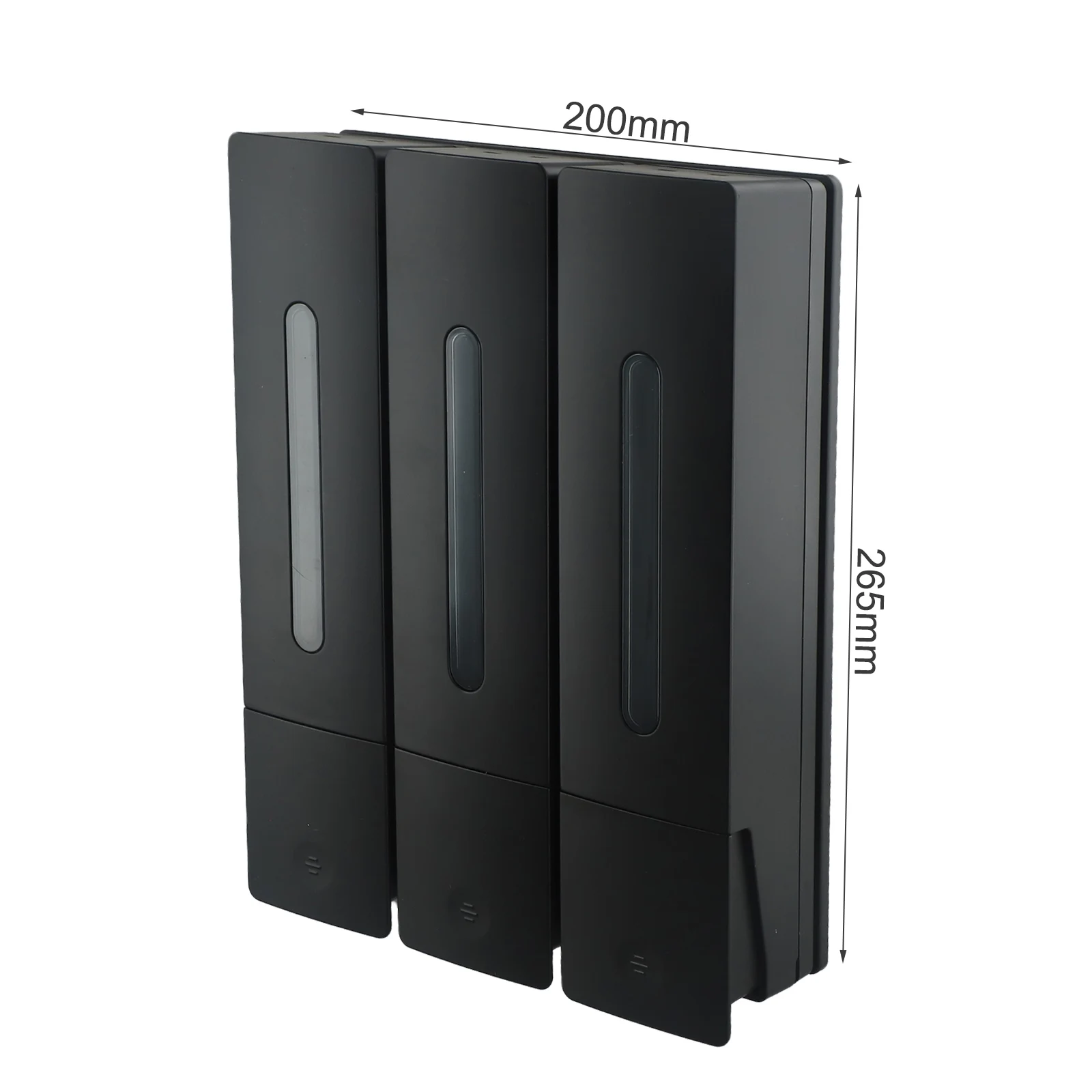 Bathroom Organization Bathroom Dispenser 265x135x65mm Easy Installation Method Upgraded Anti-slip Button Public Place Use