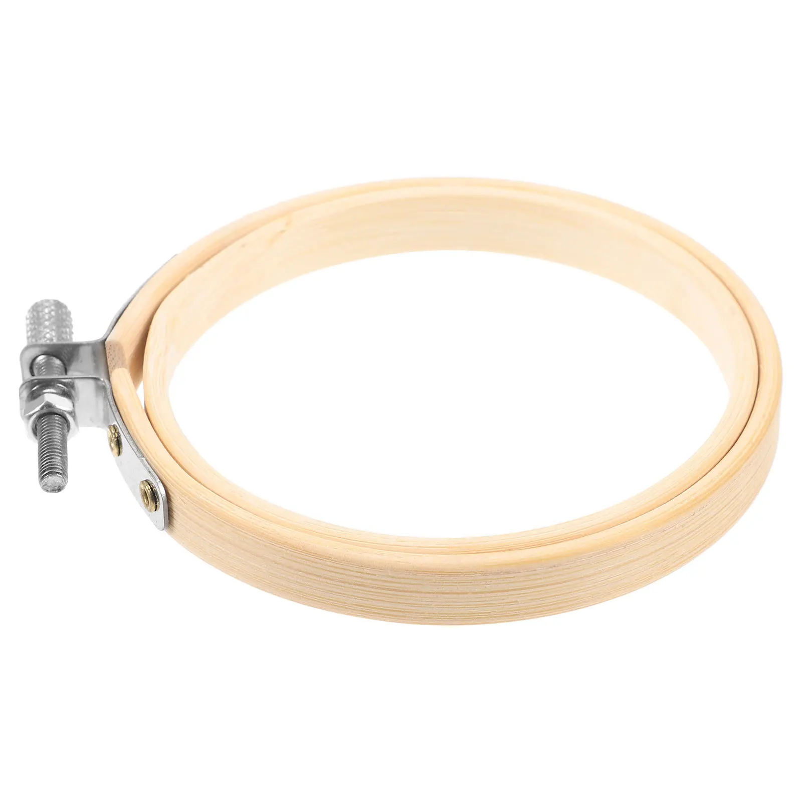 

1Pcs 8Cm Bamboo Embroidery Hoop Kit for DIY Cross Stitch Needlework Craft Beginner Sewing Circle Frame Handmade Decoration Set