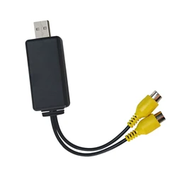 Joying Adapter wyjściowy wideo RCA dla zagłówka powrót kabel ekranu kable w wiązce tylko dla urządzenia Joying android 10