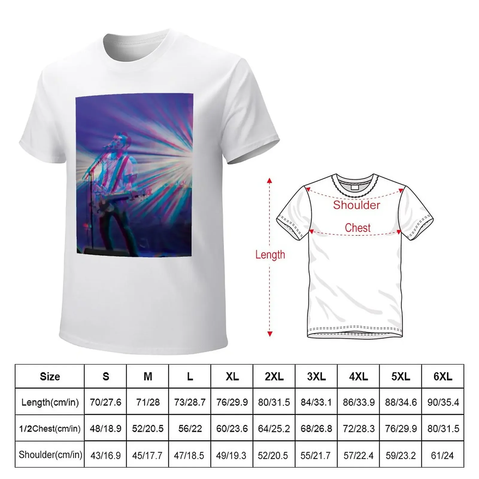 Liam Fray, Courteeners 3D style T-Shirt tees Short sleeve tee mens clothes