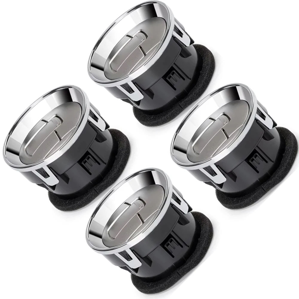

Automotive Parts A set Front Dashboard Chrome AC Heater Air Vent 9L3Z-19893-CA 9L3Z19893CA For Ford F-150 Lobo 2009 2010-2014