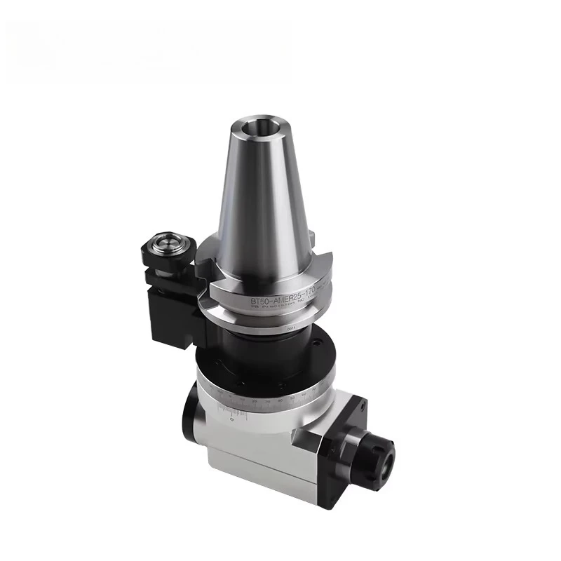 

Ounuowei Brand New Appearance AG90 F50(matching 50mm Face Milling Cutter ) FMB Output Cnc Angle Head