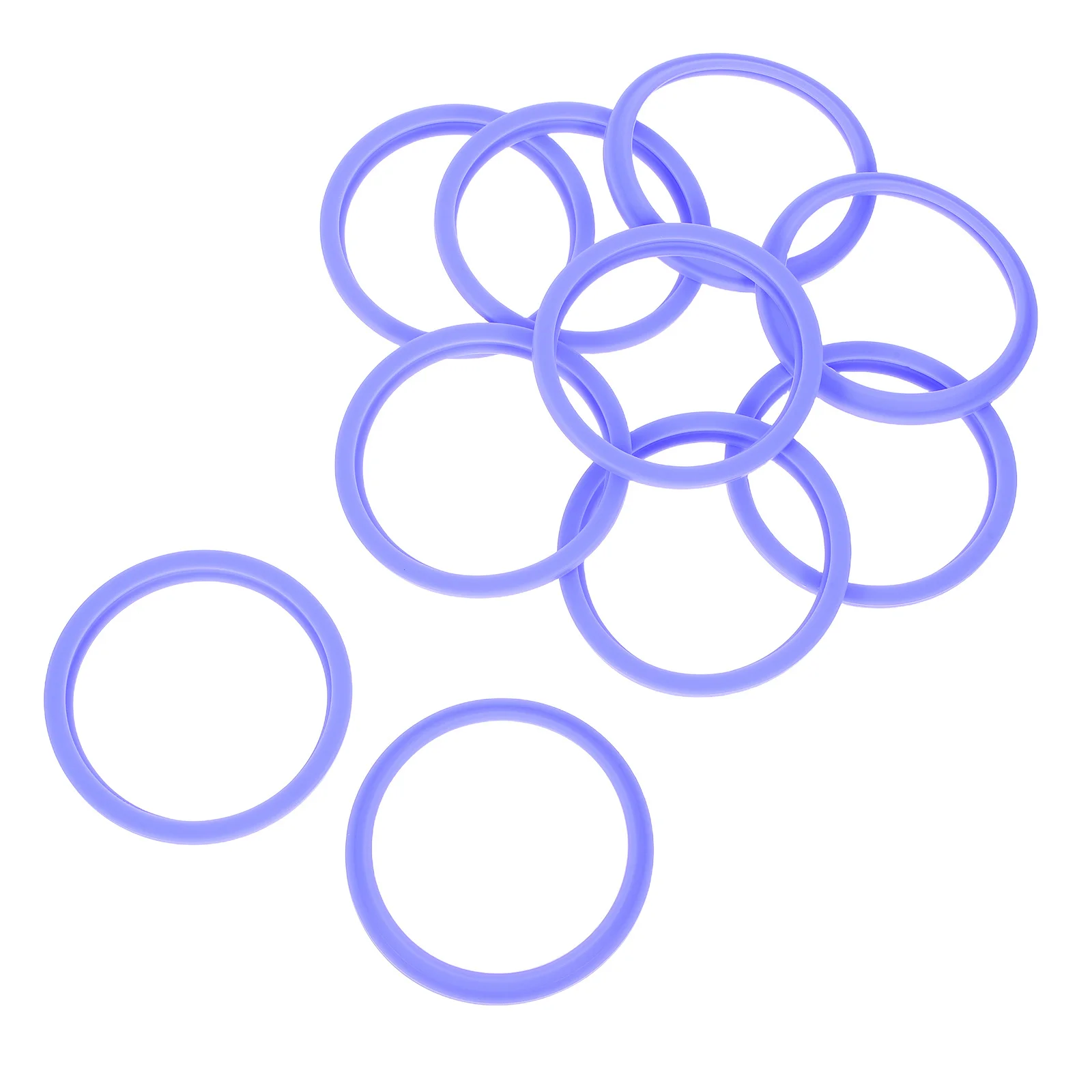 

10Pcs Leak Proof Silicone Sealing Rings for Lunch Boxes - Replacement Gasket Fit All Bento Storage Freshness Retainer