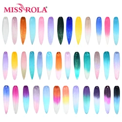 Miss Rola KANEKALON EZ Braid con Tinsel Wire DREAM OCEAN nuovo colore estensione dei capelli sintetici treccia Jumbo Twist Pre allungata