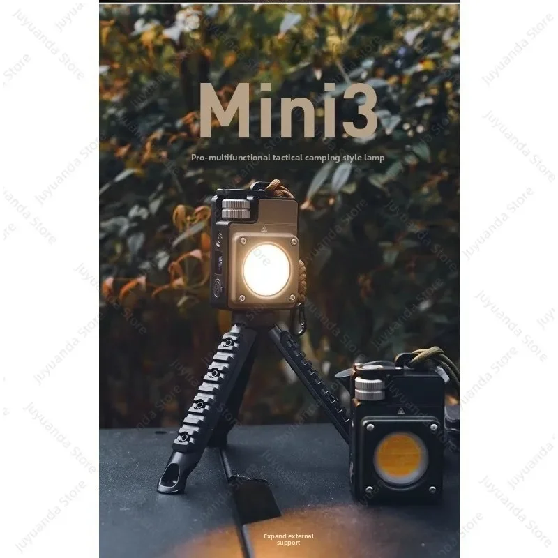 MINI3PRO Outdoor Camping Light Camp  Tactical Long Battery Life Tent Light Camping Main Light Super Bright