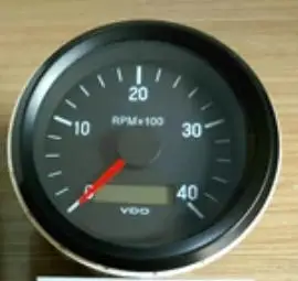 New SUKORUN 333963 for VDO Cockpit International Tachometer Gauge 4000 RPM 85mm 12V