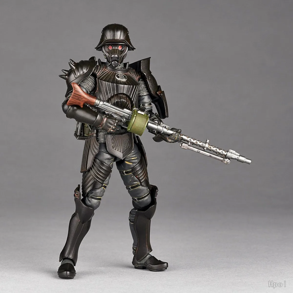 In Stock KAIYODO Takeya Style Jizai Okimono Protect Gear Type 34 Special Reinforced Armor Suit Black Ver Action Figures Model
