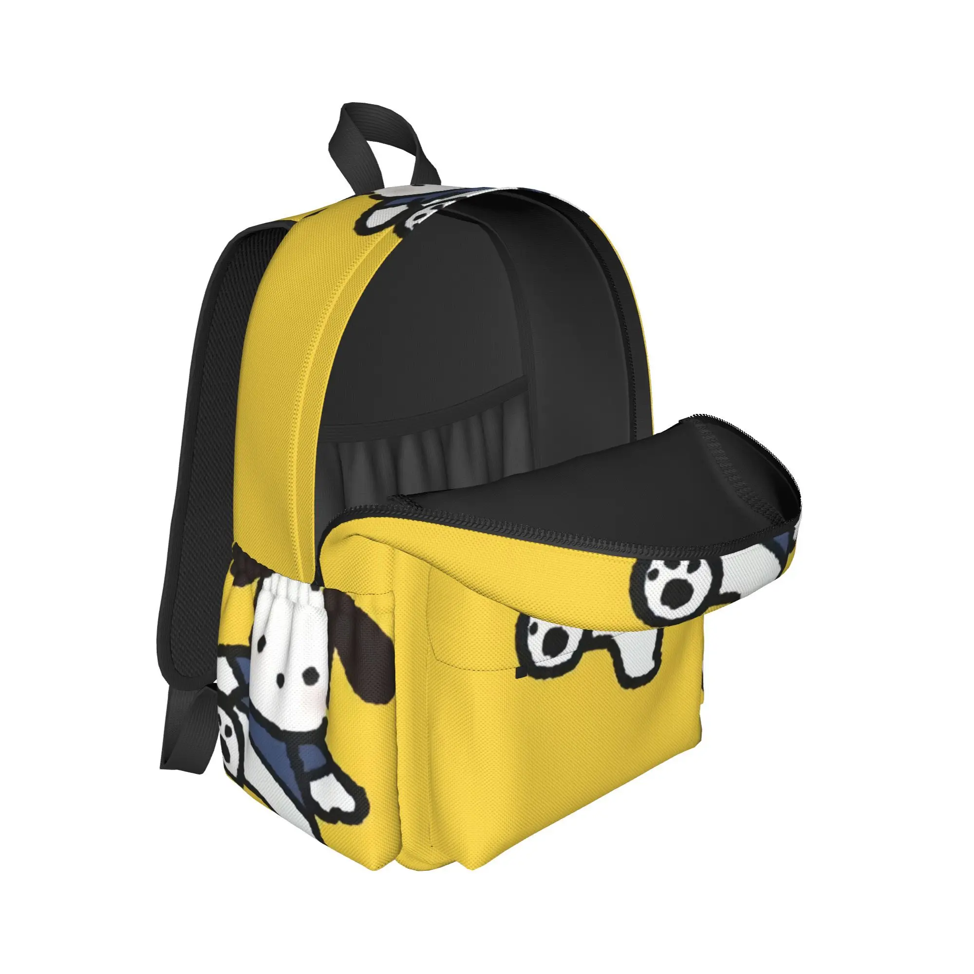 Pochacco Mochila unissex para viagem ao ar livre, design leve para reduzir a carga, bolsa escolar espaçosa para uso diário