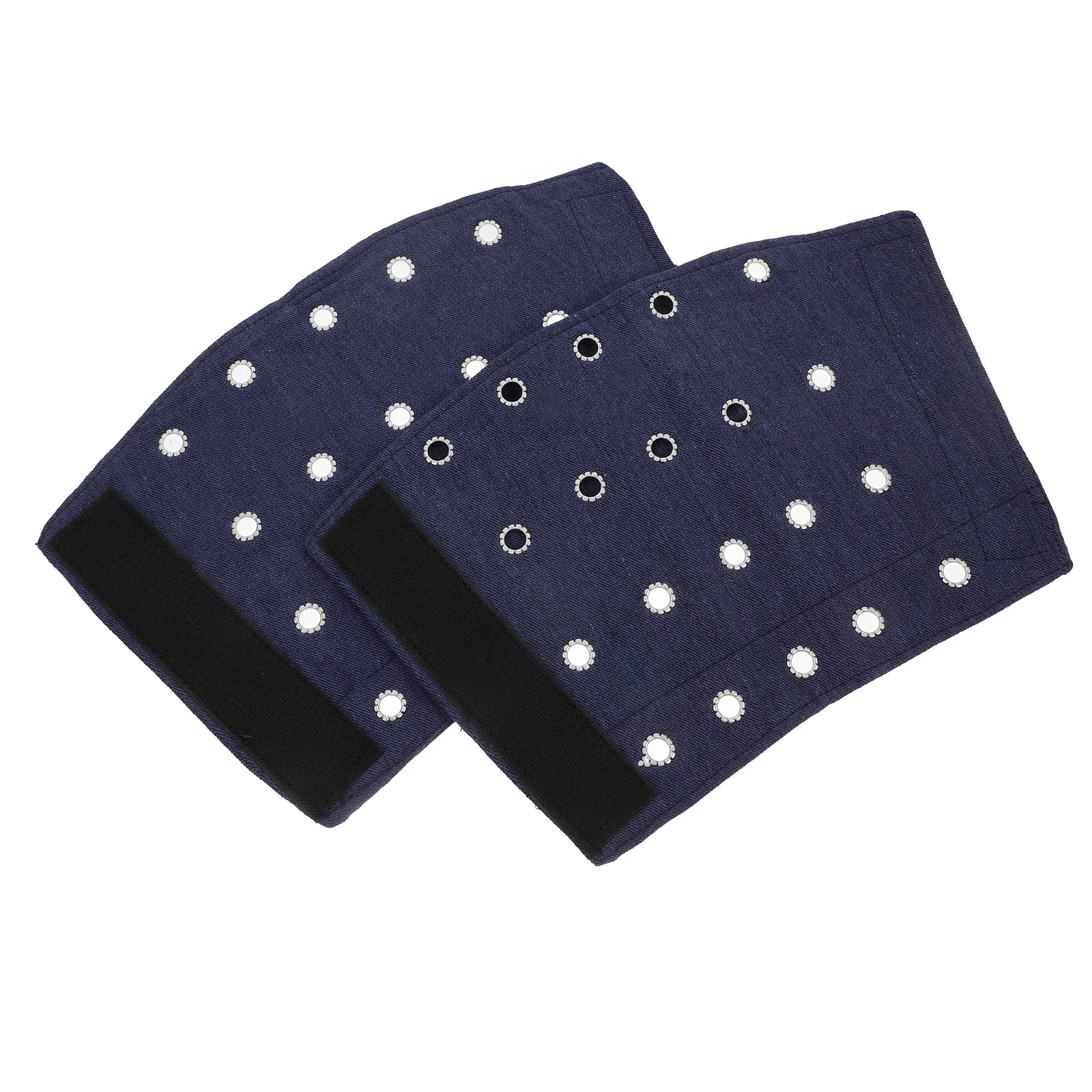 1 Pair Heavy Duty Cut Resistant Arm Sleeves Thick Denim Steel Reinforced For Industrial Work Welding Gear Protective Arms