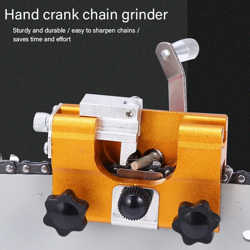 Portable Home Handheld Chainsaw Sharpener Chain Sharpening Tool Woodworking Chainsaw Hand Tools Chain Saw Chain Sharpening Tool