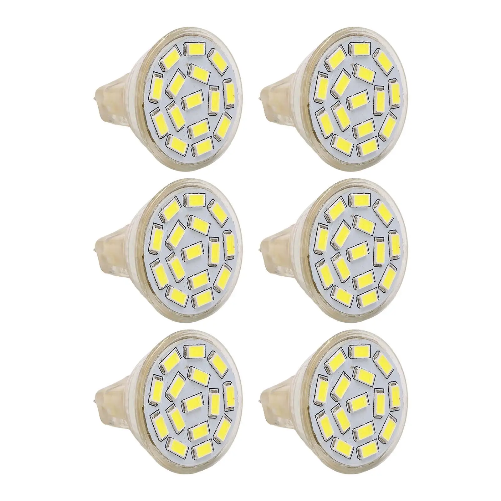 مصابيح كهربائية GU4 LED MR11 موفرة للطاقة 12 فولت 3 وات شعاع عريض 270LM قاعدة سيراميك مثالية للممرات والاستخدام الخارجي #2