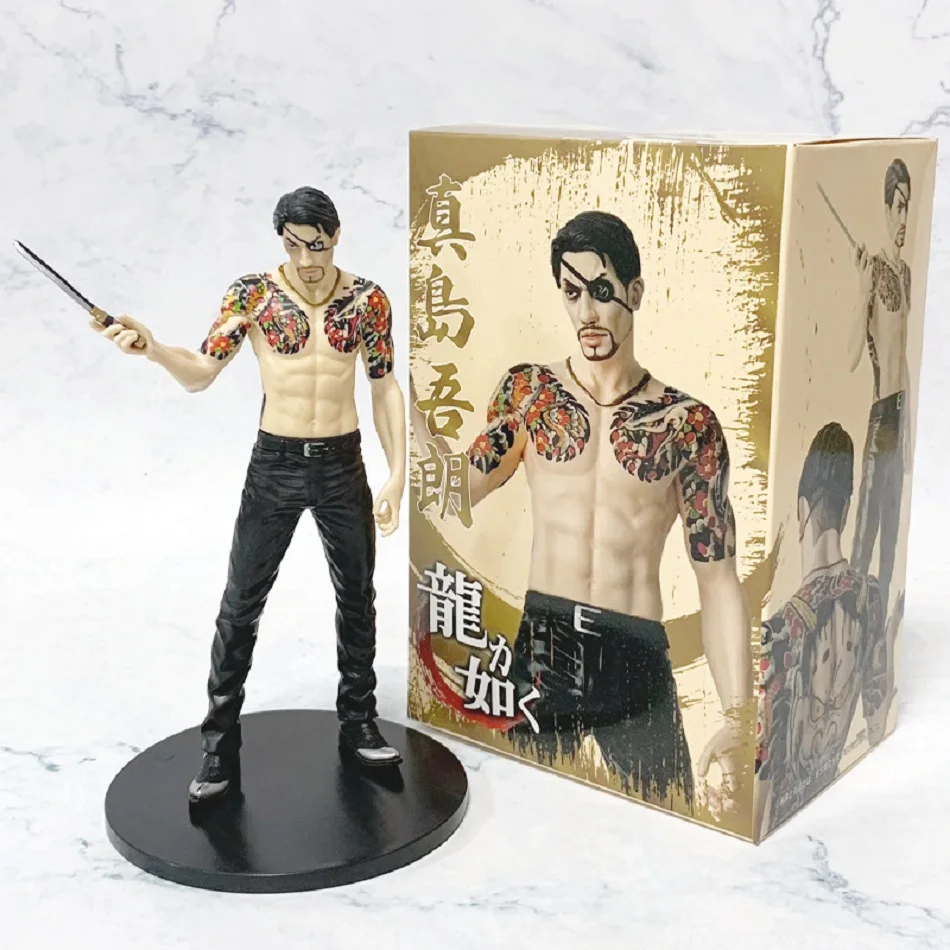 Como Um Dragon Ryuu ga Gotoku Kiryu Kazuma Goro Majima Modelo De