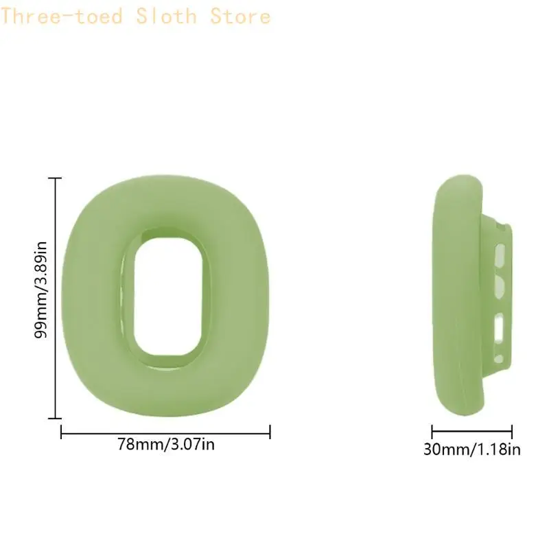 1PAIR SILICONE SILICONE EARPADS COUSHION COUSHION для наушников Airpodsmax наушники наушники наушники для наушников защитный
