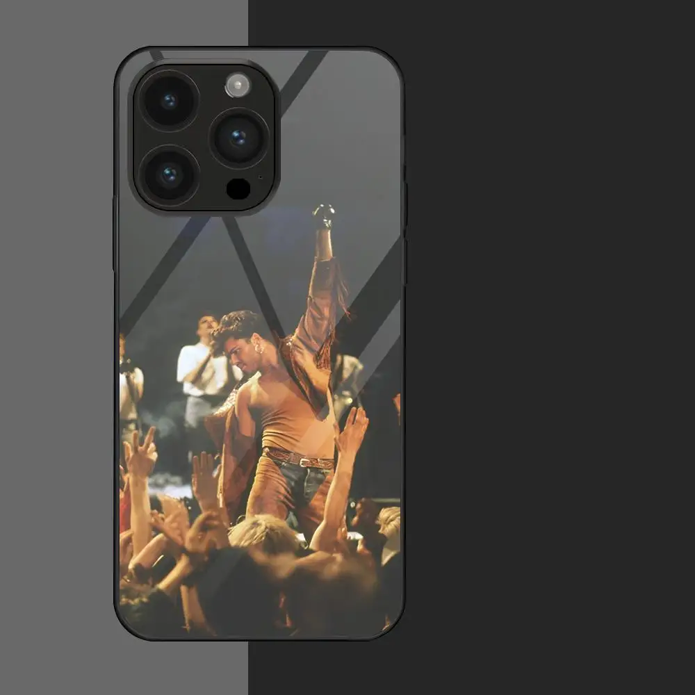 Singer George M-Michaels MAISTO Phone Case Glass Phone Case For Iphone 16 15 14 13 11 12 Pro Max Xr X Xs 8 7 Plus