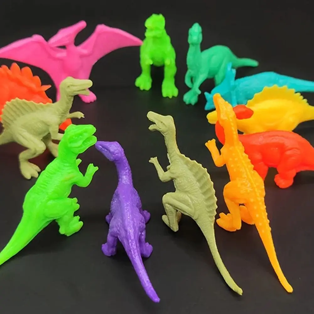 20pcs/set Mini Animals Dinosaur Simulation Toy Solid Dinosaur Model Action Figures Classic Ancient Collection For Boys Gift