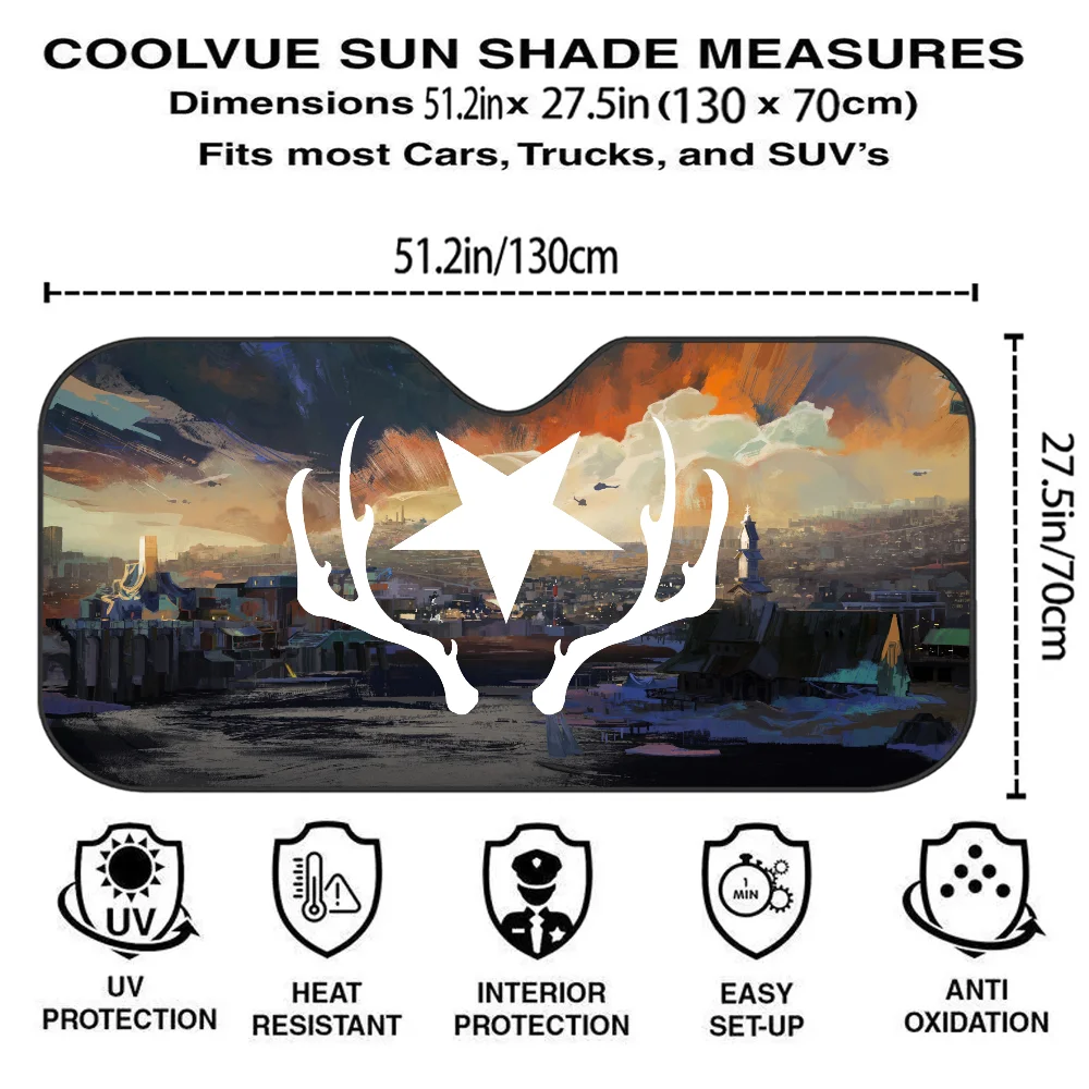 ديسكو الإليسيوم الصيف مظلة السيارات الزجاج الأمامي ظلة Sunblock العزل الحراري مظلة من الشمس قابل للسحب
