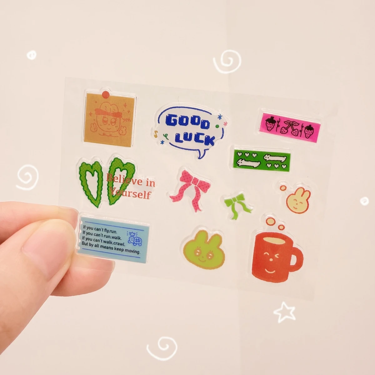 Y2K 3D Puffy Stickers Cute Aesthetic Scrapbook Stickers for Phone Laptop Journal DIY School Stationery DecorationWAKAWAKA view 2