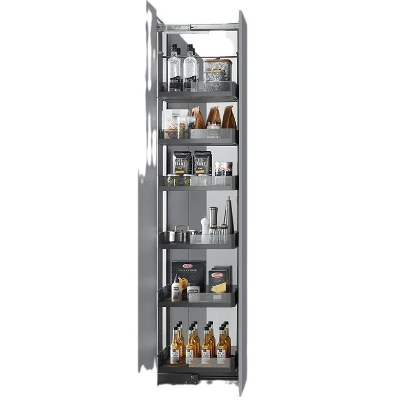 

High-depth basket cabinet, bowl basket rack, high cabinet drawer type damping