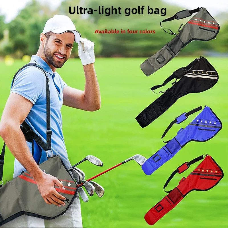 

Folding Golf Club Bag Shoulder Storage Case Nylon Gun Practice Ball Golf Accessories