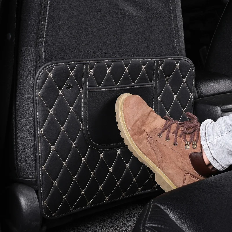 Car Anti Kick Pad Accessories Car Seat Cushion Anti-kick Cushion Multi-use Car Anti Kick Pad Child-Kick Pad Seat Back Protector