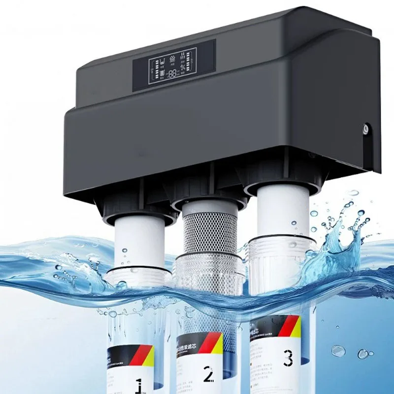 5 Stage Reverse Osmosis Water Purifier System Under Sink RO Water Filter with Digital Display Household Drinking Water Treatment