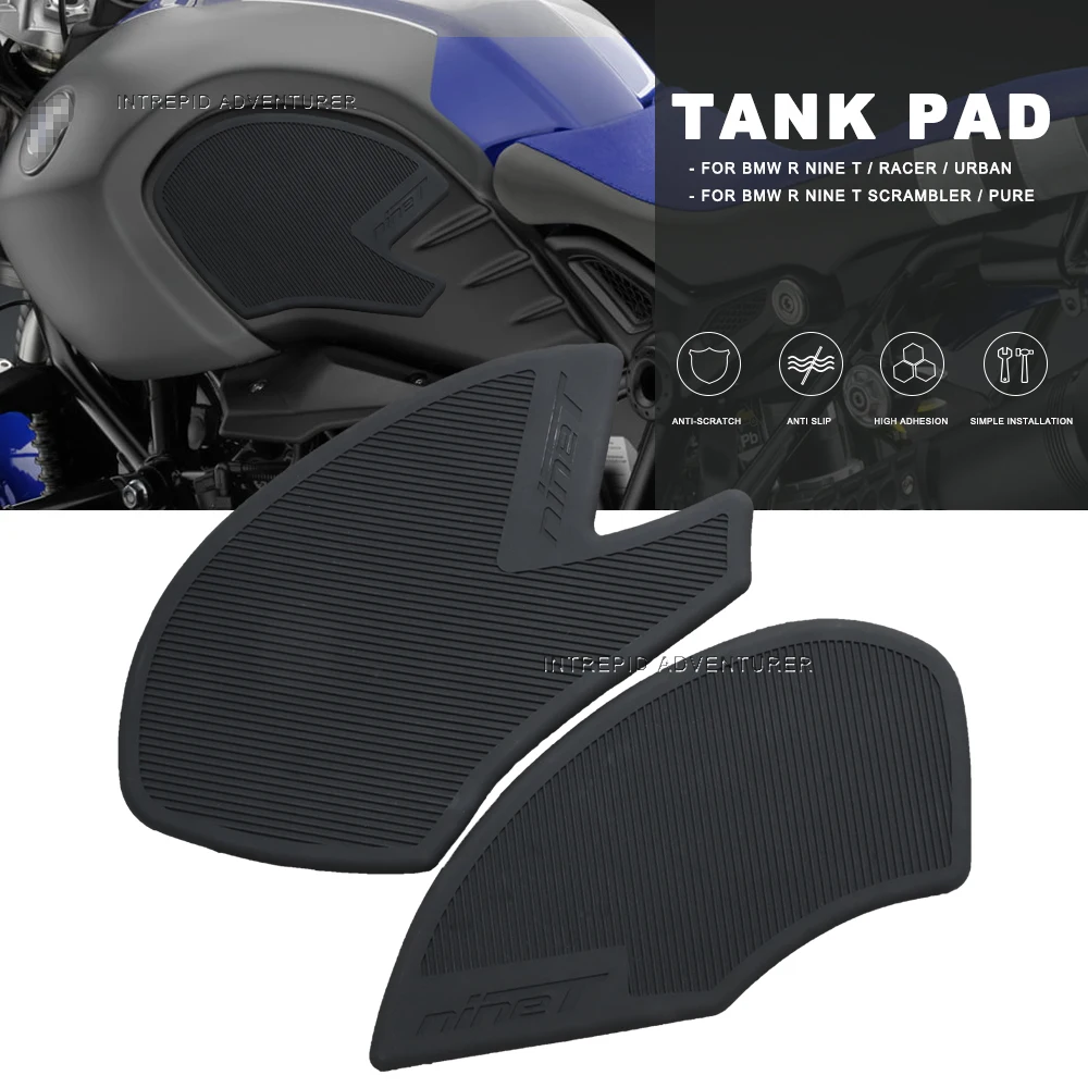 

Motorcycle Tankpad Anti-Slip Tank Pad Protection Stickers Side Tank Pads Traction Pad For BMW R9T r9t RNINET R NINET RnineT